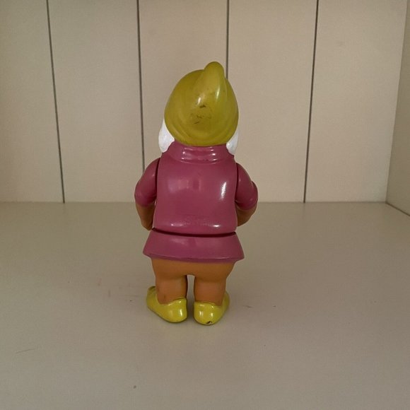Vtg. DISNEY 1992 DOC Snow White Seven Dwarfs 6 inch Rubber Figure Thailand R2 - Picture 5 of 12